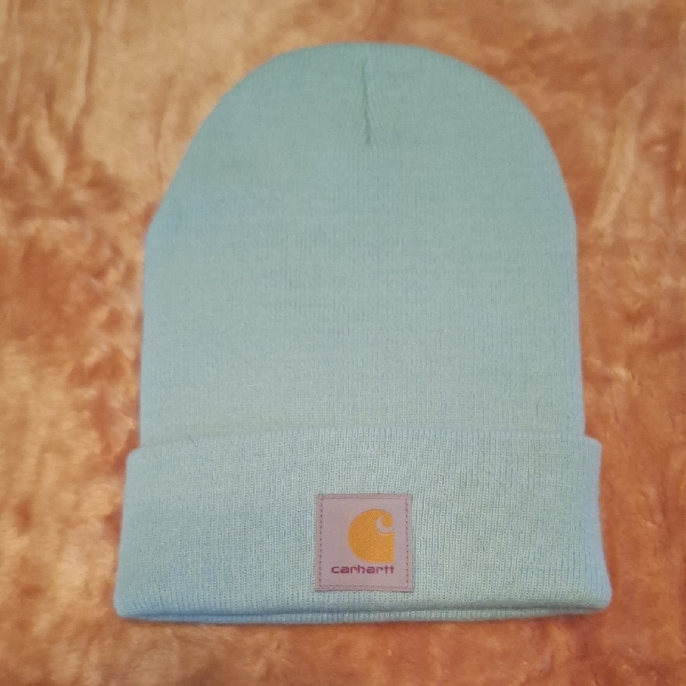 Carhartt Green Knit Hat Classic Design